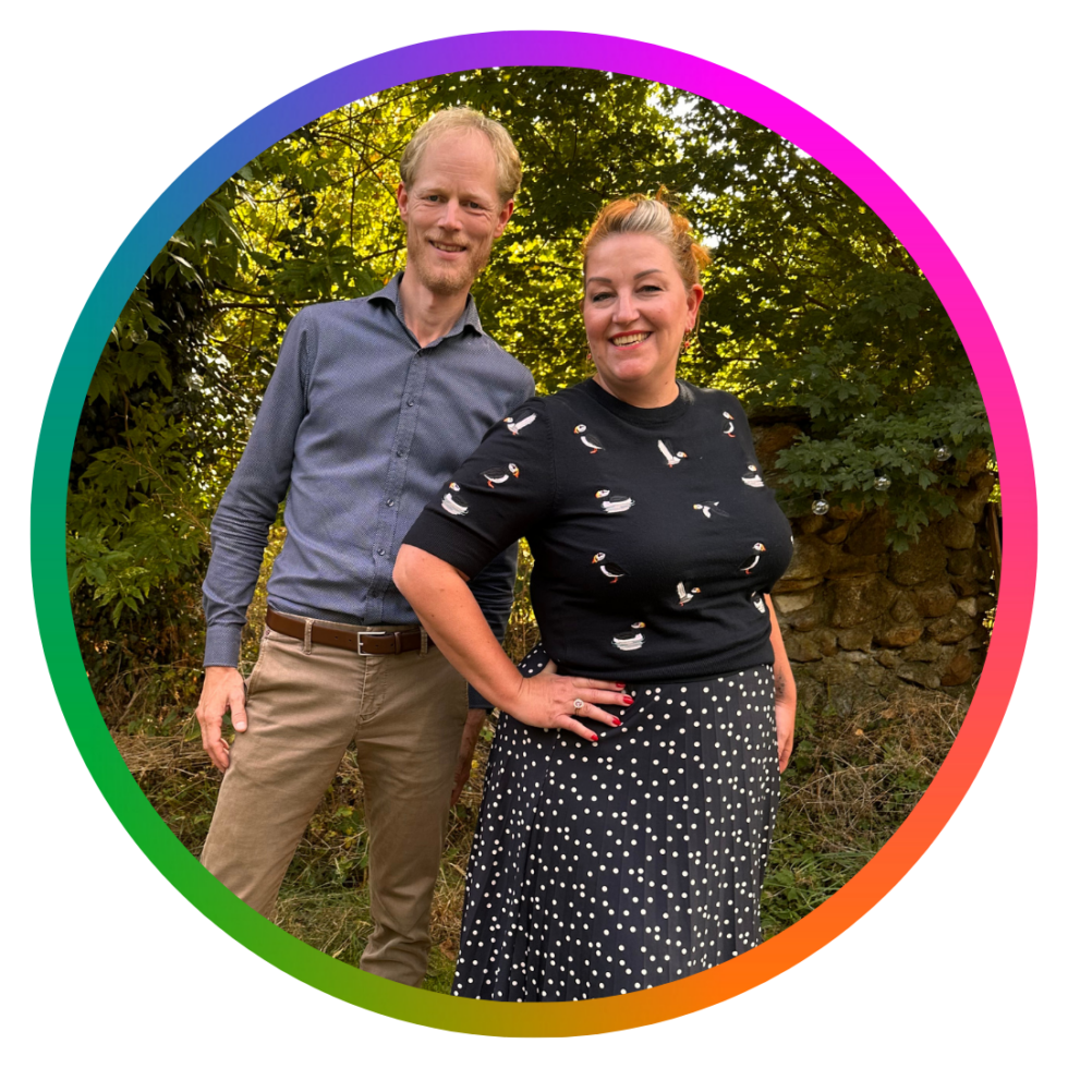 Martien en Nina portret